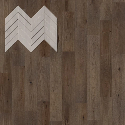 ДУБ РУСТИК КАЙТ ИНЖЕНЕРНАЯ ДОСКА LAB ARTE ФРАНЦУЗСКАЯ ЁЛКА CHEVRON для пола